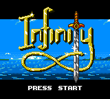 Infinity (Homebrew) — Title screen